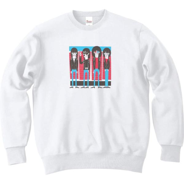 RAMONES　音楽 ロック シャツ バンド シネマ 長袖　トレーナー スエット ロングスリーブ