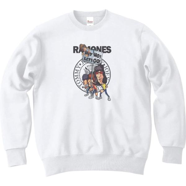 RAMONES　音楽 ロック シャツ バンド シネマ 長袖　トレーナー スエット ロングスリーブ