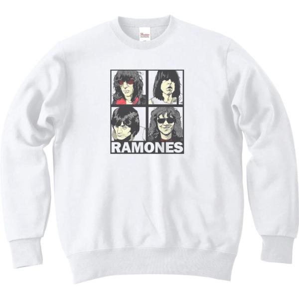 RAMONES　音楽 ロック シャツ バンド シネマ 長袖　トレーナー スエット ロングスリーブ