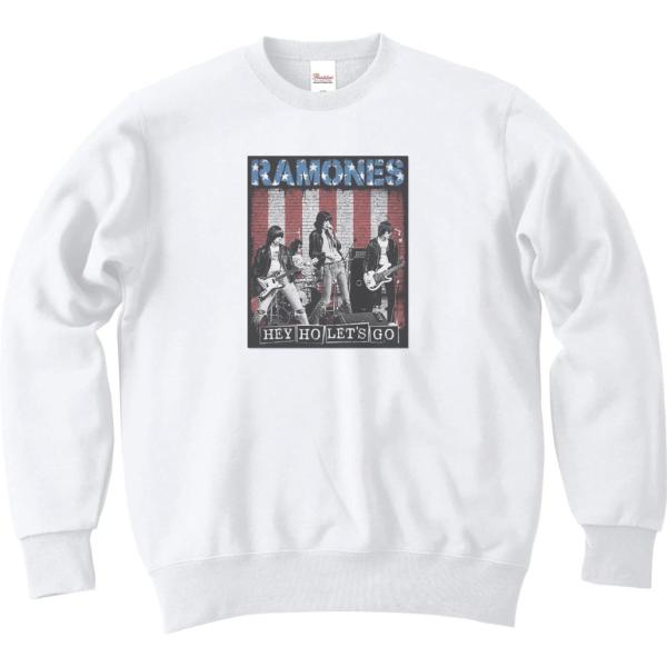 RAMONES　音楽 ロック シャツ バンド シネマ 長袖　トレーナー スエット ロングスリーブ