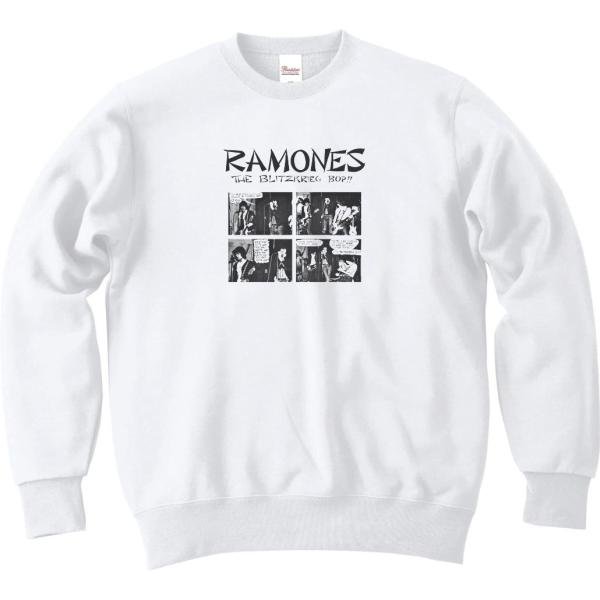 RAMONES　音楽 ロック シャツ バンド シネマ 長袖　トレーナー スエット ロングスリーブ