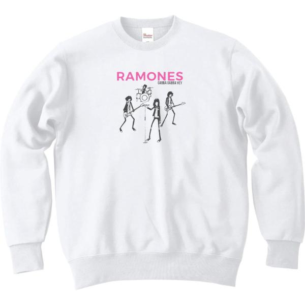 RAMONES　音楽 ロック シャツ バンド シネマ 長袖　トレーナー スエット ロングスリーブ