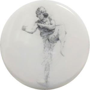ジャッキーチェン　音楽　シネマ　缶バッジ　（安全ピンタイプ直径38ｍｍ）