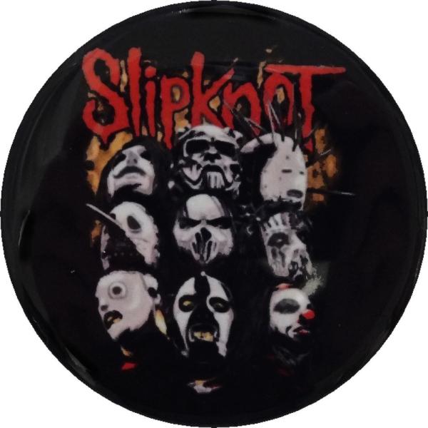 Slipknot　音楽　シネマ　缶バッジ　（安全ピンタイプ直径38ｍｍ）
