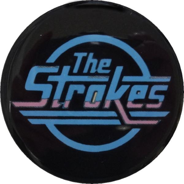 THE STROKES　音楽　シネマ　缶バッジ　（安全ピンタイプ直径38ｍｍ）