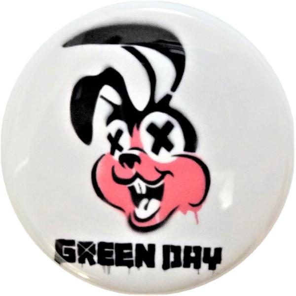 GREEN DAY　音楽　シネマ　缶バッジ　（安全ピンタイプ直径38ｍｍ）