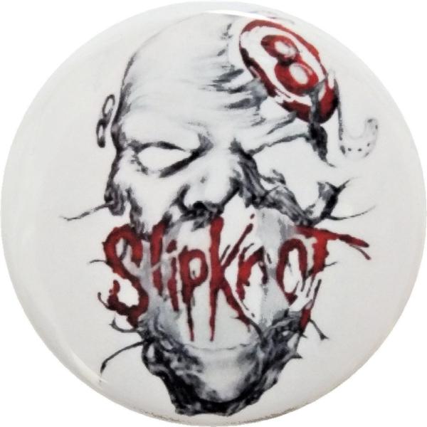 Slipknot　音楽　シネマ　缶バッジ　（安全ピンタイプ直径38ｍｍ）
