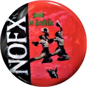 NOFX　音楽　シネマ　缶バッジ　（安全ピンタイプ直径38ｍｍ）