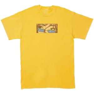 モハメドアリ デザイン・アート Tシャツ イエロー : うえきたや - 通販