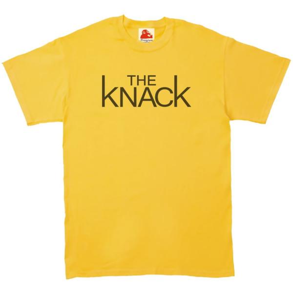 ザ・ナック The Knack　音楽Tシャツ ロックTシャツ バンドTシャツ　イエロー
