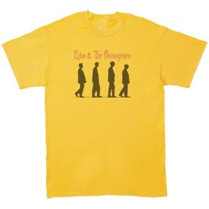 エコー&amp;ザ バニーメン Echo &amp; the Bunnymen　音楽Tシャツ ロックTシャツ バンドTシャツ　イエロー