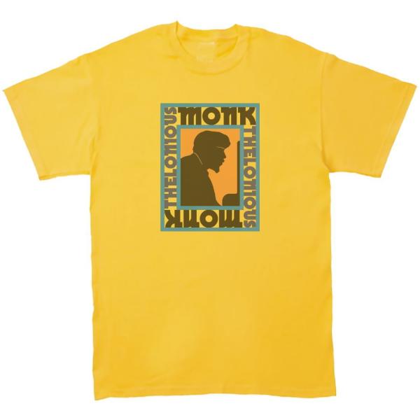 セロニアス モンク Thelonious Monk　音楽Tシャツ ロックTシャツ バンドTシャツ　イ...