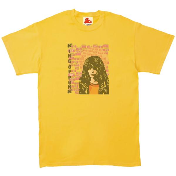 Ramones  ラモーンズ　音楽Tシャツ ロックTシャツ バンドTシャツ　イエロー
