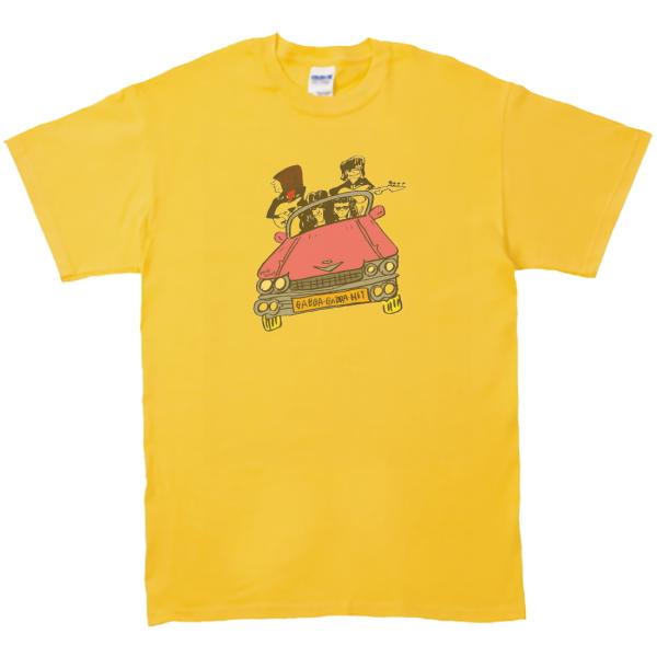 RAMONES　音楽Tシャツ ロックTシャツ バンドTシャツ　イエロー