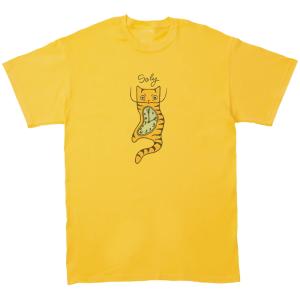 アンディーウォーフォール デザイン・アート Tシャツ イエロー