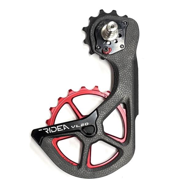 RIDEA (リデア) ビッグプーリーケージ RD6-VL20-FA (ブラックケージ/レッドプーリ...