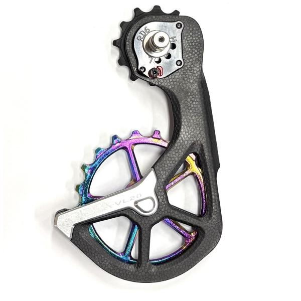 RIDEA (リデア) ビッグプーリーケージ RD6-VL20-FCTR (ブラックケージ/レインボ...