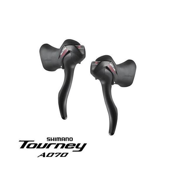 Shimano TOURNEY ST-A070 STIデュアルコントロールレバー 左右 (2×7S)