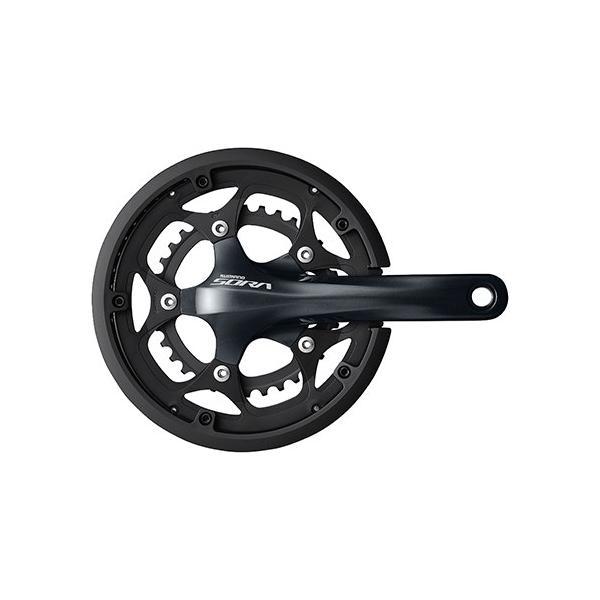 Shimano (シマノ) SORA FC-R3000-CG クランクセット チェーンガード付 50...