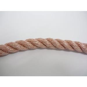 【値下げ】KPロープ　14mm ハイクレロープ KPロープ 14mm×50m 三つ打ち クレポリロープ