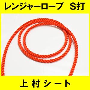 レンジャーロープ レスキュー用ロープ 東京製綱 直径12ｍｍ S打ち 染色タイプ カット販売｜uemura-sheet