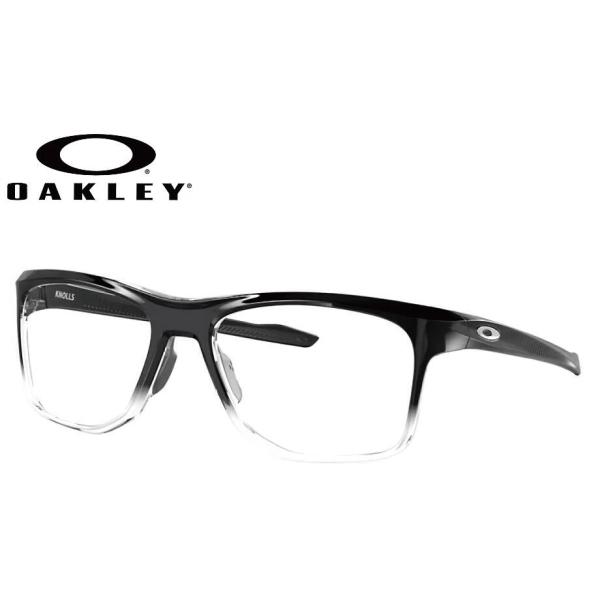 オークリー OAKLEY 眼鏡 ノールズ OX8144-0457 57mm ポリッシュブラックフェー...