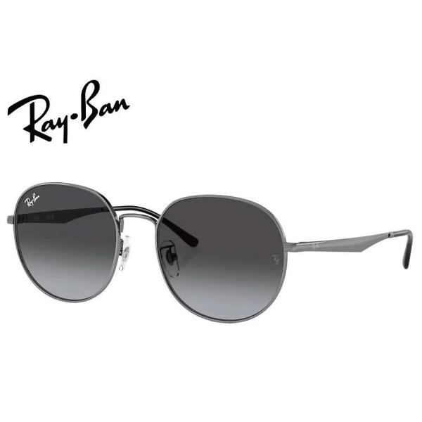 レイバン RayBan RB3727D 004/8G 57mm ポリッシュ ガンメタル/グレーグラデ...