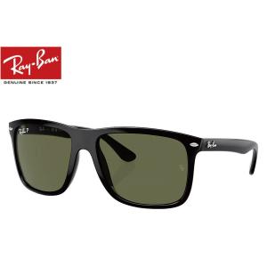 レイバン RayBan RB4547F 601/58 60mm Boyfriend two ポリッシュ ブラック/グリーンポラライズド 偏光｜uemuramegane