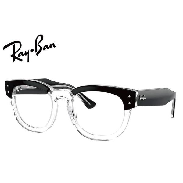 レイバン RayBan メガネフレーム RX0298VF 2034 50mm ポリッシュクリア/ブラ...