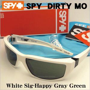 スパイ【SPY-spy-dirty mo】サングラス　DIRTY MO WHITE SIG HAPP GRAY GREEN｜uemuramegane
