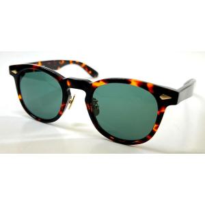 TOKYO SNAP PLUS TSP-5003-C2 47mm ハバナ/グリーン サングラス 日本...