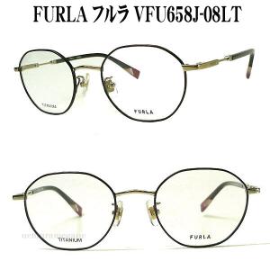 FURLA フルラ メガネフレーム VFU658J 08LT 2022モデル 48mm 眼鏡 伊達 VFU658J-08LT｜uemuramegane