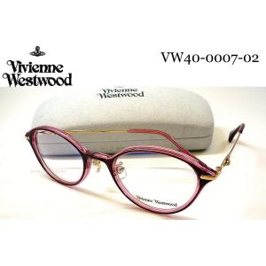 Vivienne Westwood ヴィヴィアン・ウェストウッド VW 40-0007-02 49mm メガネフレーム vw40-0007 ローズ/ゴールド｜uemuramegane