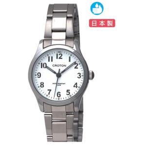 CROTON（クロトン）L-700シリーズ オールチタン10気圧防水3針クォーツ