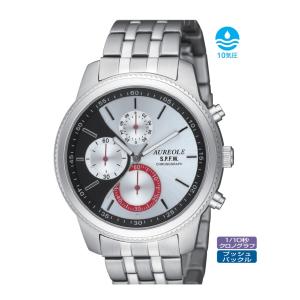 最終値下げ / 新品未使用Technos T2674SB テクノス メンズ 男性用 腕時計 シルバー 15気圧防水 TECHNOS（テクノス） 10気圧防水クロノグラフ 腕時計 アイスブルー