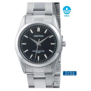 CROTON（クロトン）L-700シリーズ トノー3針クォーツ メンズ腕時計 RT
