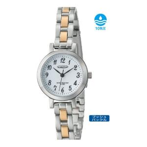 AUREOLE（オレオール）3針クォーツセラミックバンド レディース腕時計