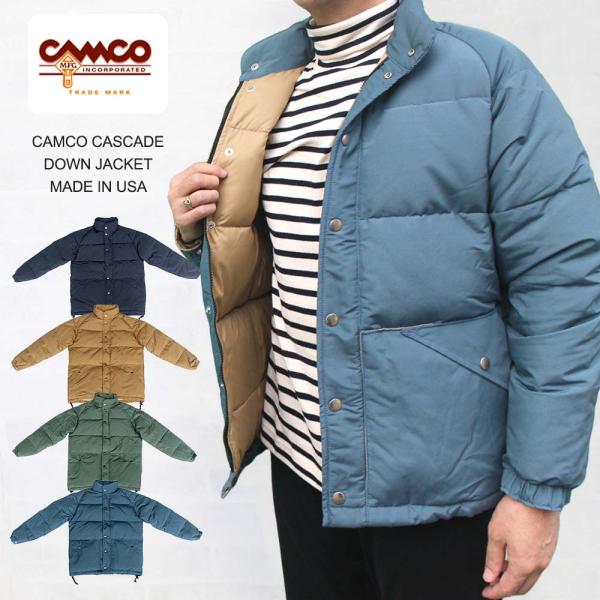 カムコ CAMCO  CASCADE DOWN JACKET カスケード ダウン ジャケット 数量限...
