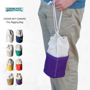 シダーキーキャンバス CEDAR KEY CANVAS 別注 Tiny Rigging Bag｜ueno-yayoi