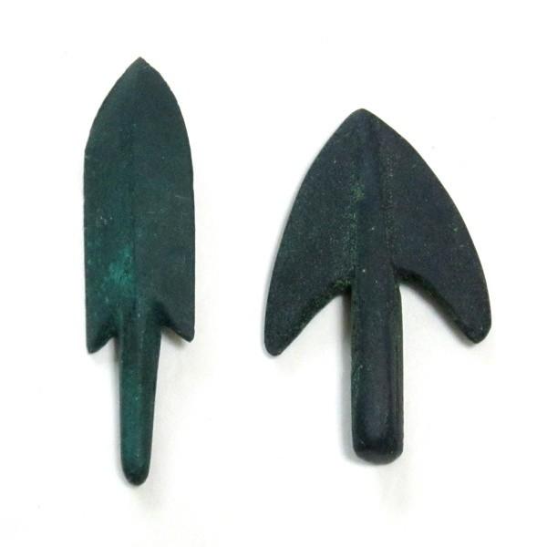 弥生時代「銅鏃２種」レプリカ（模型）