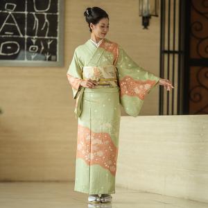 美品 正絹 総絞り ワイドサイズ 訪問着 着物 A1789 美品 正絹 総絞り ワイドサイズ 訪問着 着物 A1789 - メルカリ