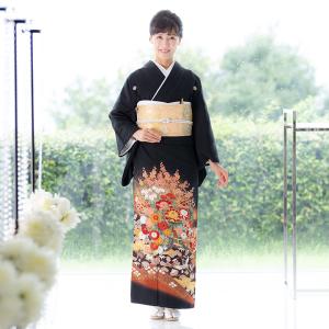 レンタル留袖 フルセット 高級正絹 留袖 レンタル 龍 TS-MI137 結婚式