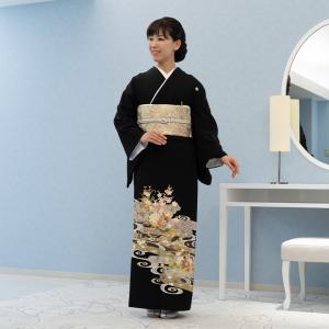 レンタル留袖 フルセット 高級正絹 留袖 レンタル 御所解文様 TS-MI066