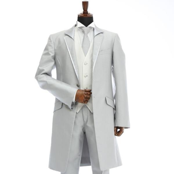 レンタル タキシード10点セット　TX-030_10　シルバーグレー　送料無料　結婚式タキシード　パ...