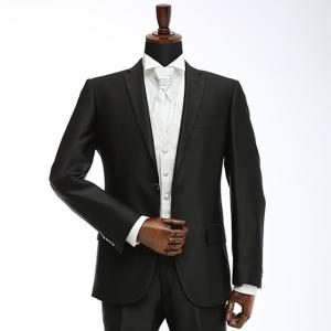 レンタル タキシード　　TX-060　ブラック黒タキシード　結婚式