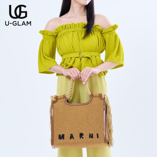 MARNI マルニ バッグ ハンドバッグ MARCEL TOTE マーセルトート BMMP0024U...