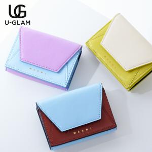 MARNI（マルニ） 財布 レディース 三つ折り財布 PRISMA TRIFOLD WALLET