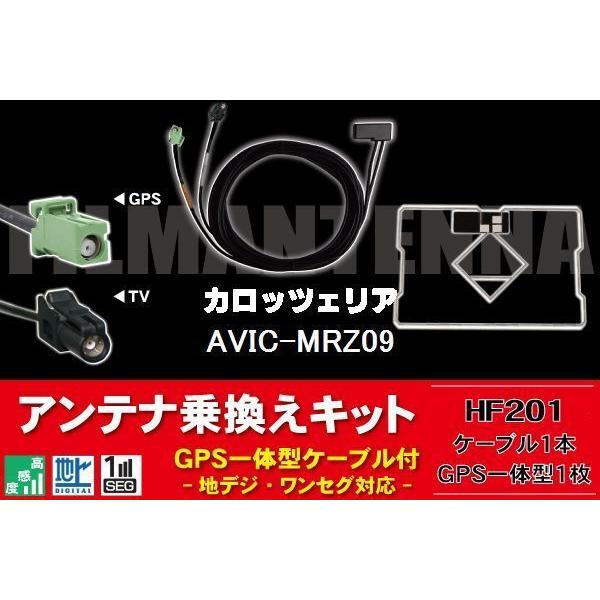 GPS一体型アンテナ &amp; アンテナケーブル &amp; GPSフィルムアンテナ セット カロッツェリア 用 ...
