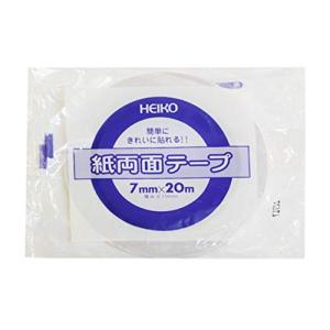 シモジマShimojima HEIKO 紙両面テープ 7mm×20m巻/62-1023-23｜ugn-store