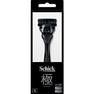 Schick(シック) 極 KIWAMI ホルダー(刃付き+替刃1コ) ブラック 男性 髭剃り カミソリ｜ugn-store